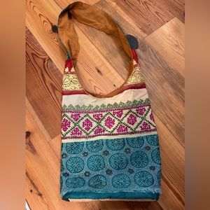 Patterned Tote/Shoulder Bag